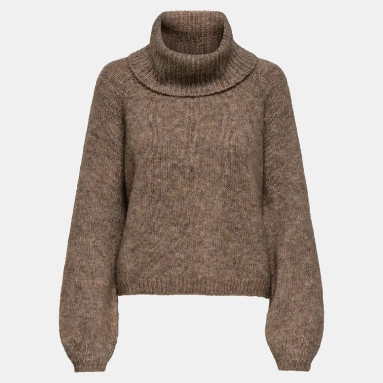 Pull maille regular gila col roulé Femme ONLY