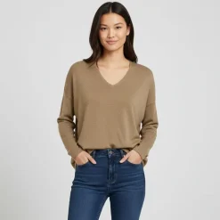 Pull Malia maille fine avec fentes Femme ONLY