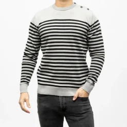 Pull marin classique 19465 Homme BILL TORNADE
