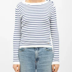 Pull marinière coton col bateau molly Femme LA PETITE ETOILE