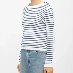 Pull marinière coton col bateau molly Femme LA PETITE ETOILE