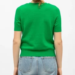 Pull maya col rond avec boutons colorés Femme LA PETITE ETOILE