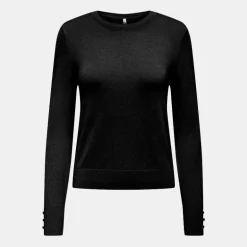 Pull Minna col rond en maille douce Femme ONLY