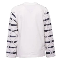 Pull motif rayures avec logo coton col rond Enfant CXL BY CHRISTIAN LACROIX