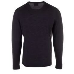 Pull noir fin 100% laine Homme CALVIN KLEIN