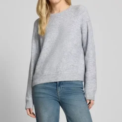 Pull Olla doux maille cotêlé Femme PIECES