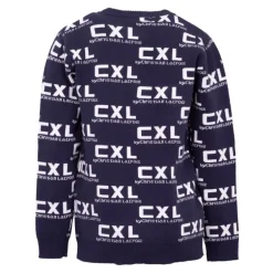 Pull uni manches longues col rond imprimé logo Garçon CXL BY CHRISTIAN LACROIX