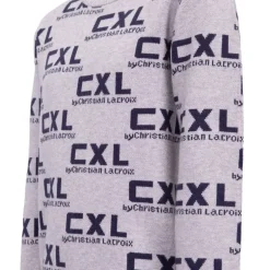 Pull uni manches longues col rond imprimé logo Garçon CXL BY CHRISTIAN LACROIX