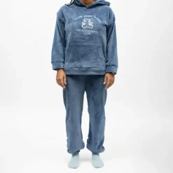 Pyjama polaire à capuche avec broderie Femme LULU CASTAGNETTE