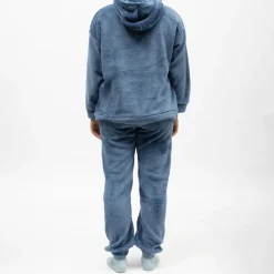 Pyjama polaire à capuche avec broderie Femme LULU CASTAGNETTE