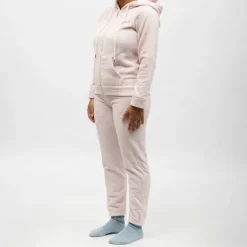 Pyjama polaire à capuche zippé Femme LULU CASTAGNETTE