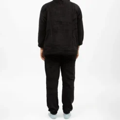 Pyjama polaire doux col rond pantalon regular Femme LULU CASTAGNETTE