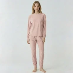 Pyjama velours logo 27163 Femme BILL TORNADE