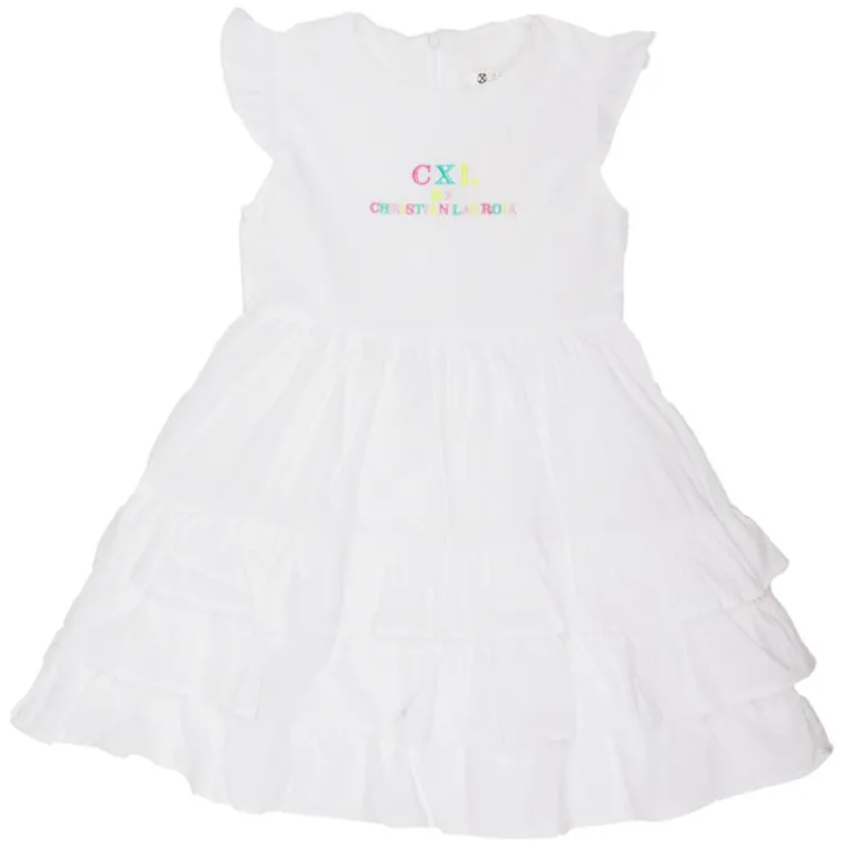 Robe à volants logo coloré Enfant CXL BY CHRISTIAN LACROIX