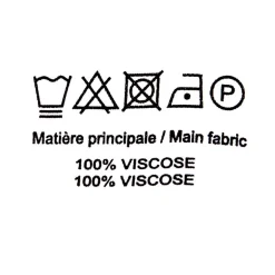 Robe bleu courte asymétrique à volants rimel Femme LA PETITE ETOILE