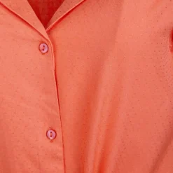 Robe chemise longue orange Femme DEELUXE 74