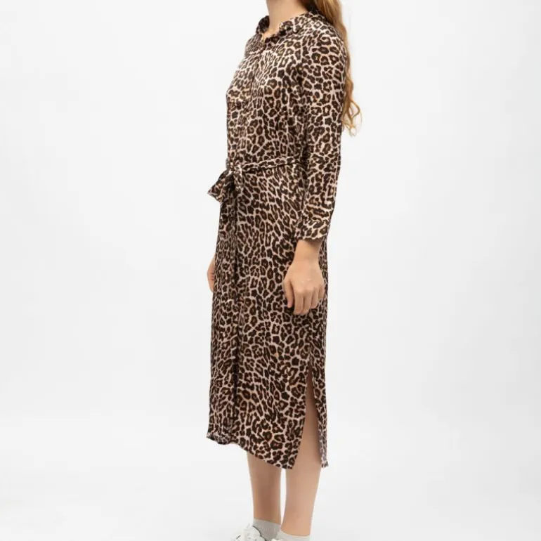 Robe chemise léopard ramia Femme LA PETITE ETOILE