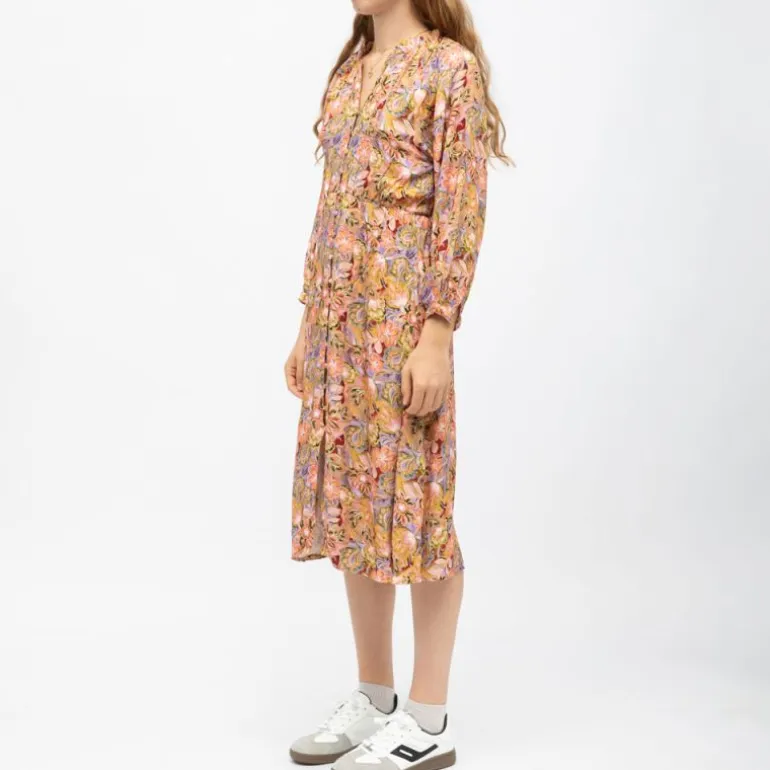 Robe col V imprimé graphique rena Femme LA PETITE ETOILE