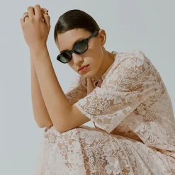 Robe col v longue Nalina 3/4 Rosewater Femme VILA