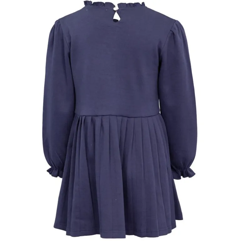Robe coton plissée boutons bijoux manches à volants fille Enfant CXL BY CHRISTIAN LACROIX