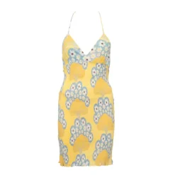 Robe courte à bretelles letie dos nu imprimé fleurs Femme ANTIK BATIK