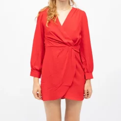 Robe courte effet croisé rachel Femme LA PETITE ETOILE