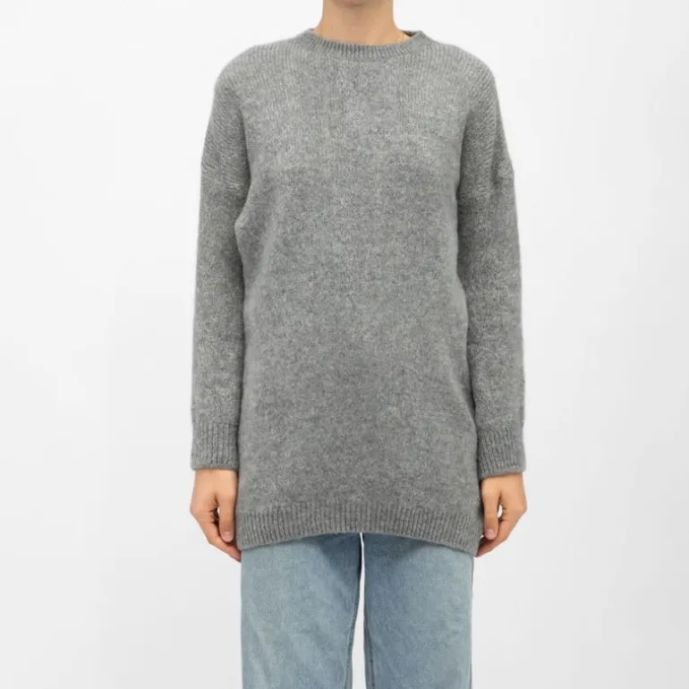 Robe courte en maille maelle col rond Femme LA PETITE ETOILE