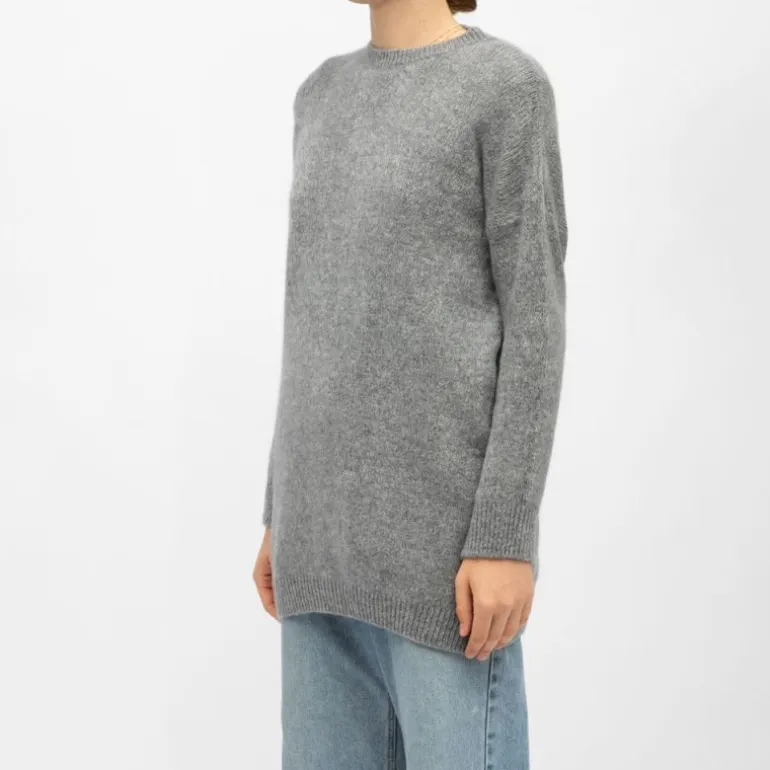 Robe courte en maille maelle col rond Femme LA PETITE ETOILE