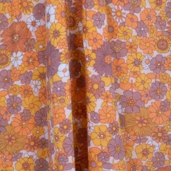 Robe courte marty décolletée fleuri à nouer Femme ANTIK BATIK