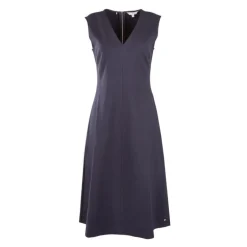 Robe décolleté en V patineuse Femme TOMMY HILFIGER
