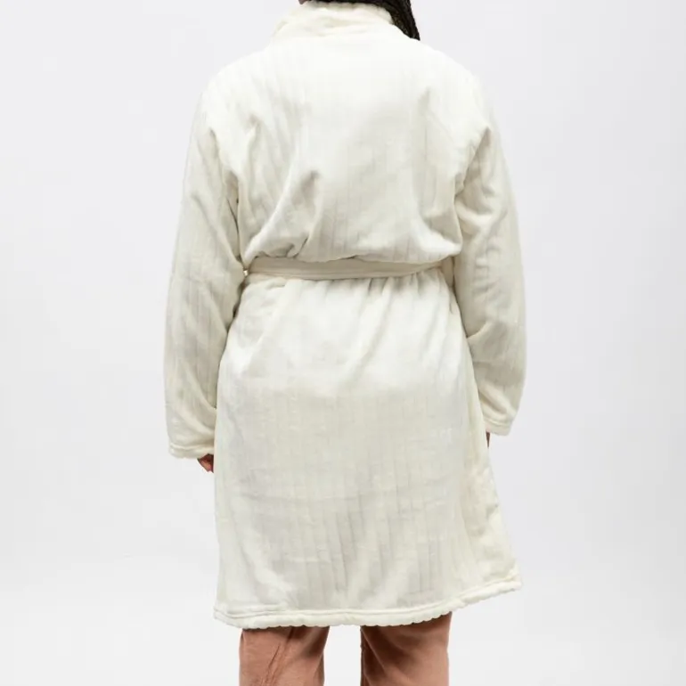 Robe de chambre douce polaire Femme LULU CASTAGNETTE