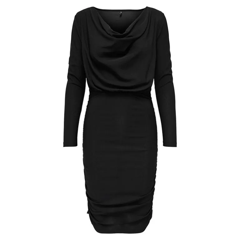 Robe de soirée moulante col bénitier Femme ONLY