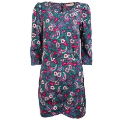 Robe imprimée à fleurs col rond femme LA PETITE ETOILE