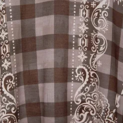 Robe kiki à carreaux avec imprimé Femme HOLLY AND JOEY