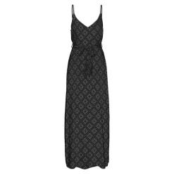 Robe longue à bretelles à motif géométrique avec fente Femme VERO MODA