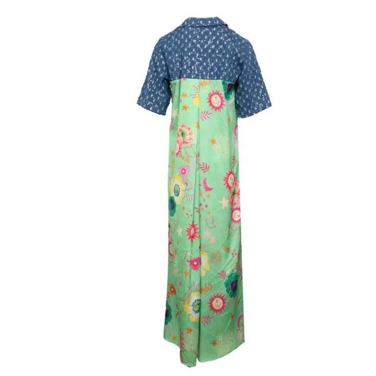 Robe longue à fleurs didi jean avec pois Femme HOLLY AND JOEY