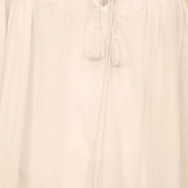 Robe longue caftan hita col V Femme ANTIK BATIK