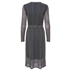 Robe longue décontractée manches longues col rond Elsa sky captain Femme JDY