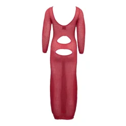 Robe longue de plage à crochet shany dos nu Femme ANTIK BATIK