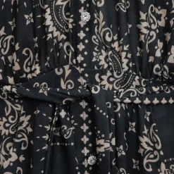 Robe longue festival motif cachemire Femme HOLLY AND JOEY