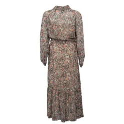 Robe longue multicolor fleurie bohème Femme PLEASE