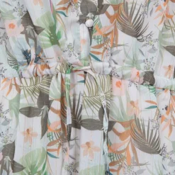 Robe longue nahema tilleul motif à fleurs Femme DEELUXE 74