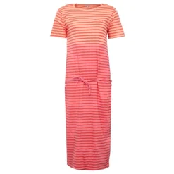 Robe longue t-shirt coton alicia à rayures Femme JOSEPH 'IN