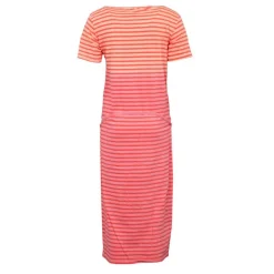 Robe longue t-shirt coton alicia à rayures Femme JOSEPH 'IN