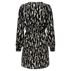 Robe manches longues Divya col en V regular fit Femme JDY