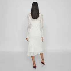 Robe midi Selina snow white Femme VILA