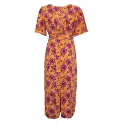 Robe ocre ruthy Femme LA PETITE ETOILE