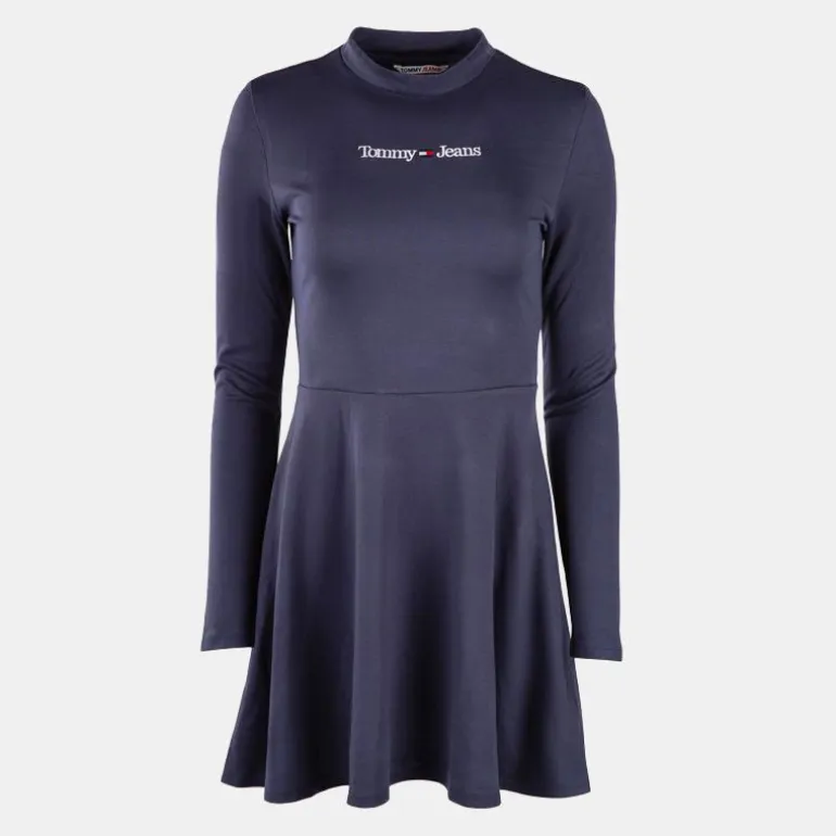 Robe patineuse à courte col montant Femme TOMMY HILFIGER