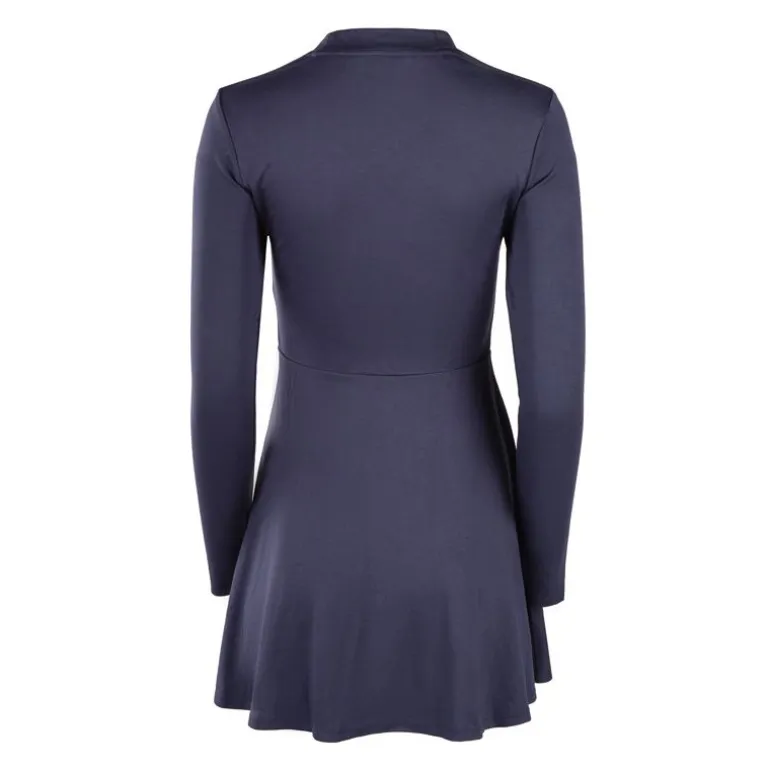 Robe patineuse à courte col montant Femme TOMMY HILFIGER