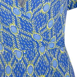 Robe portefeuille manches courtes bridgette à motif Femme LA PETITE ETOILE